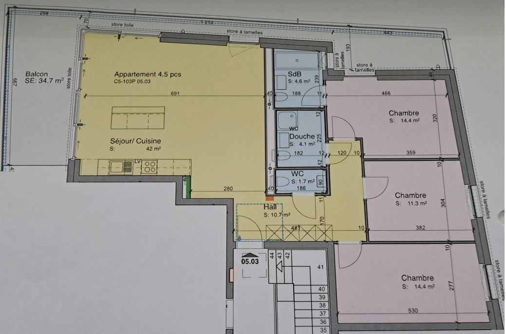 Appartamento di 4 ½ locali