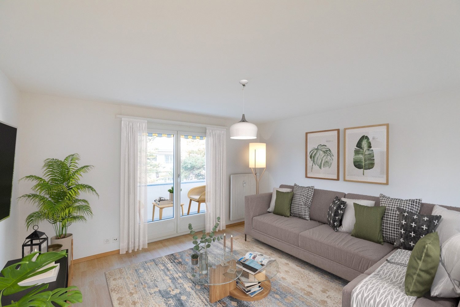3 rooms apartment