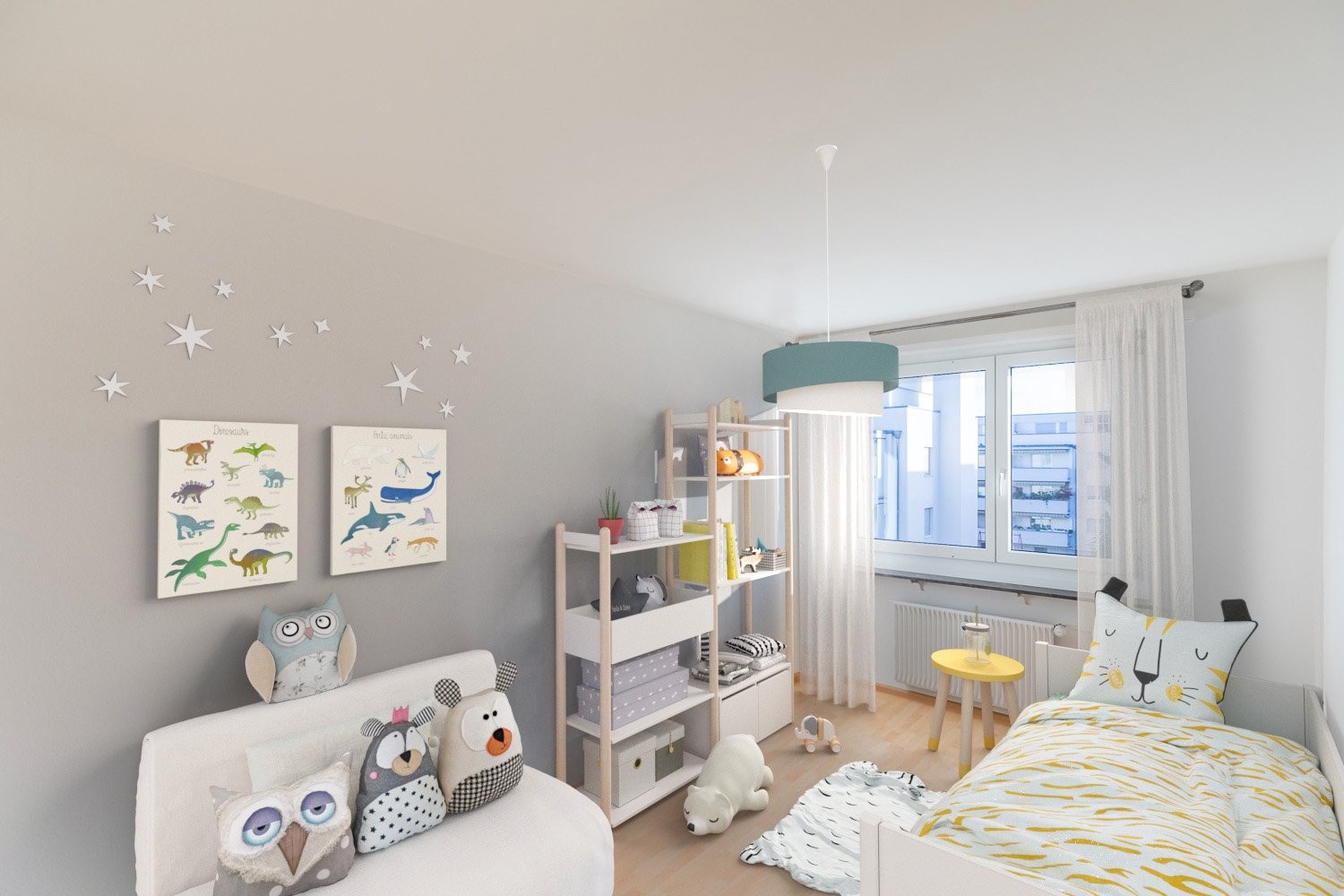3 rooms apartment