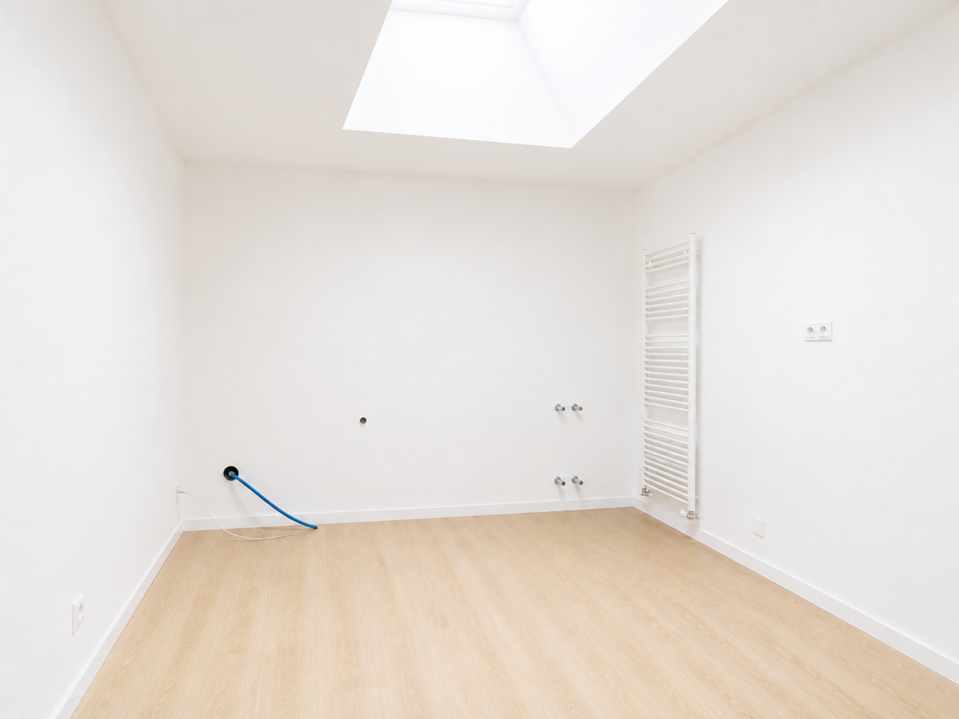 4 ½ rooms attic flat