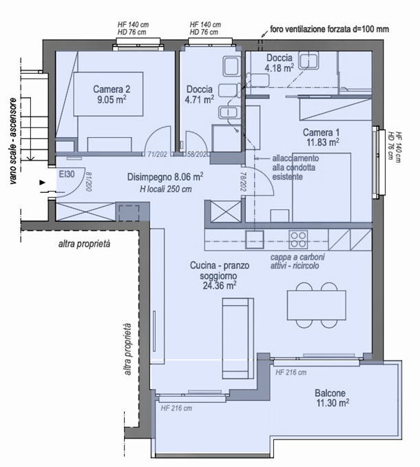 3 ½ rooms apartment