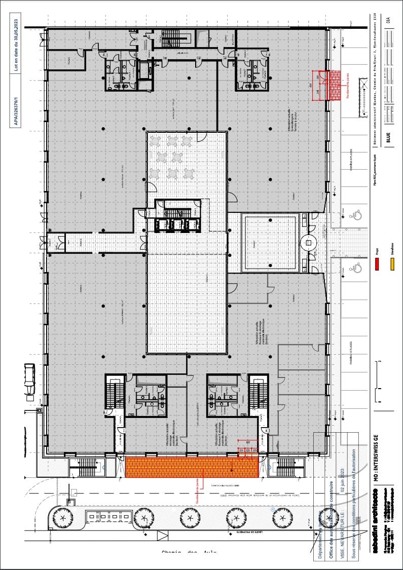 386m² industrial object