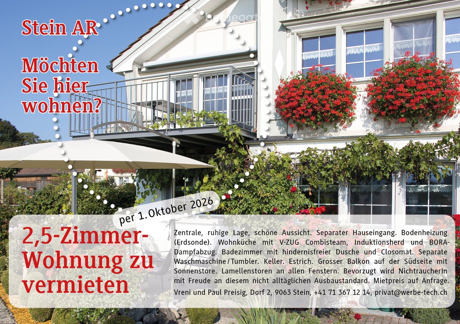 2 ½ rooms apartment