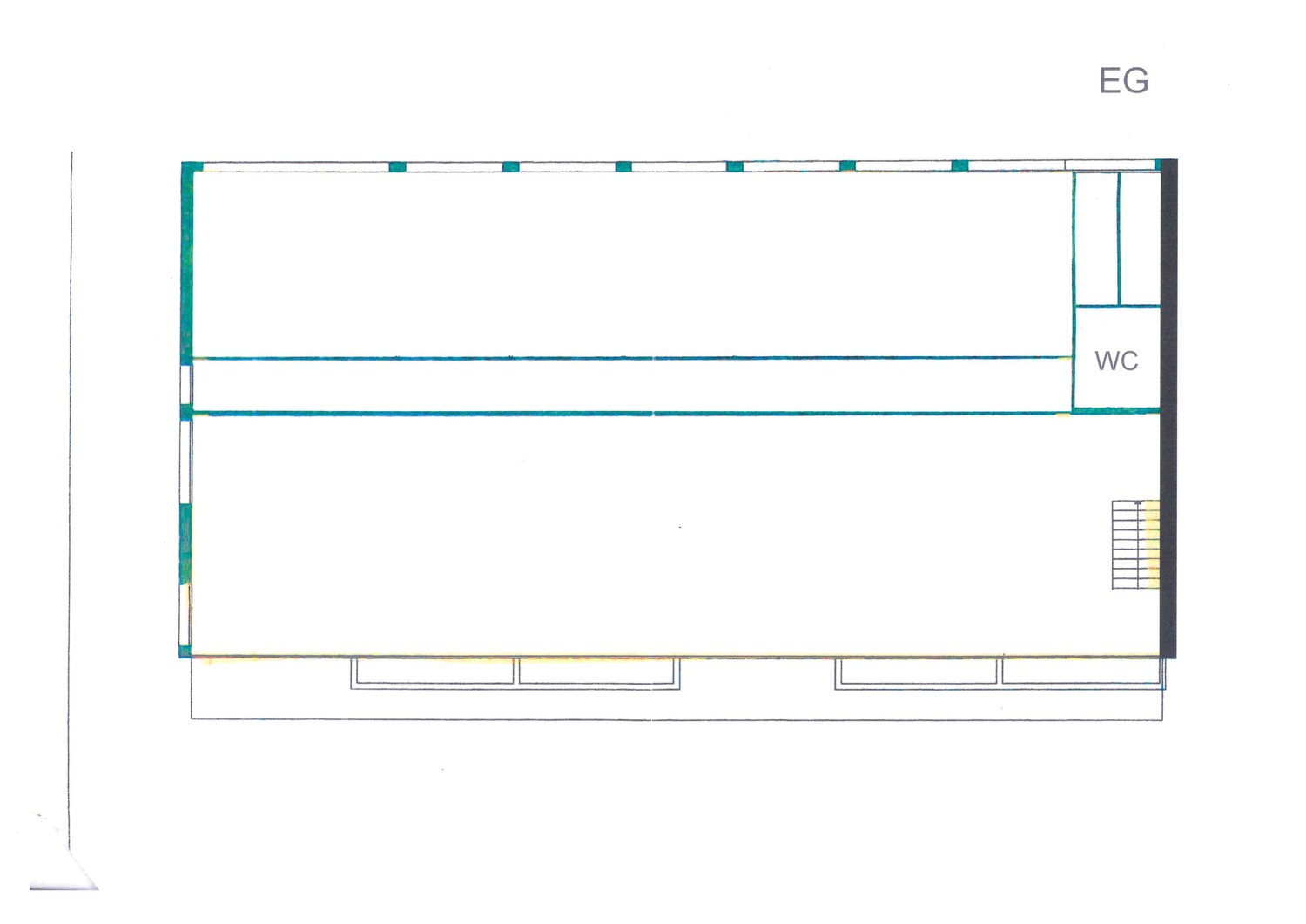 417m² commerciale