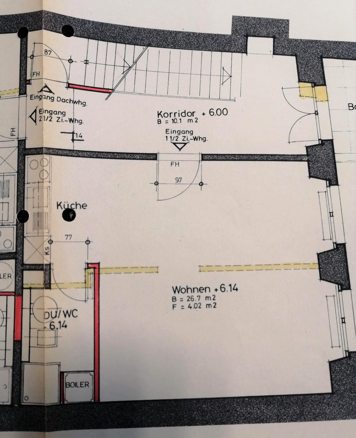 1 room apartment