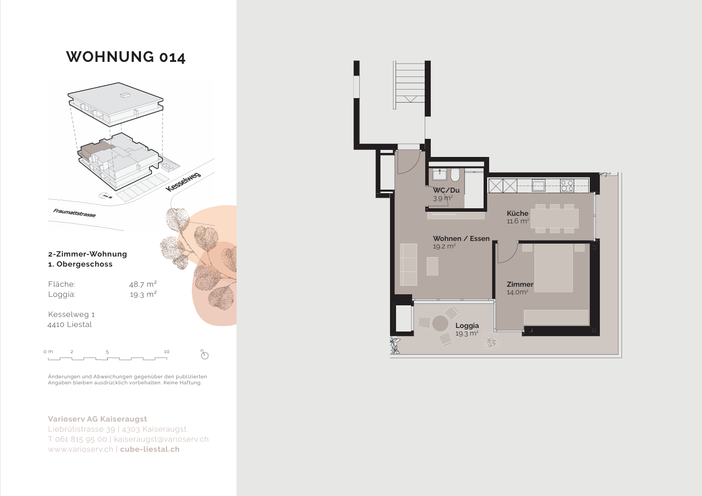 2 rooms apartment
