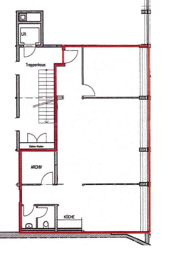 95m² office