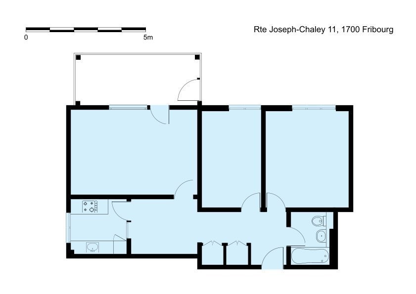 3 ½ rooms apartment