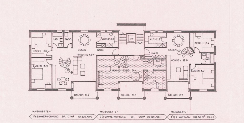 3 ½ locali duplex