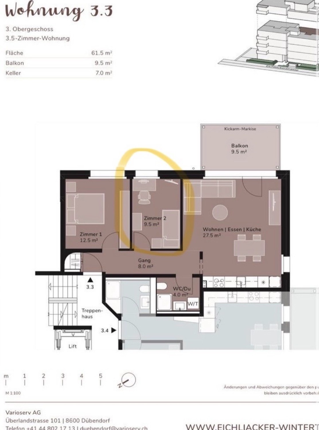 Room in a shared flat