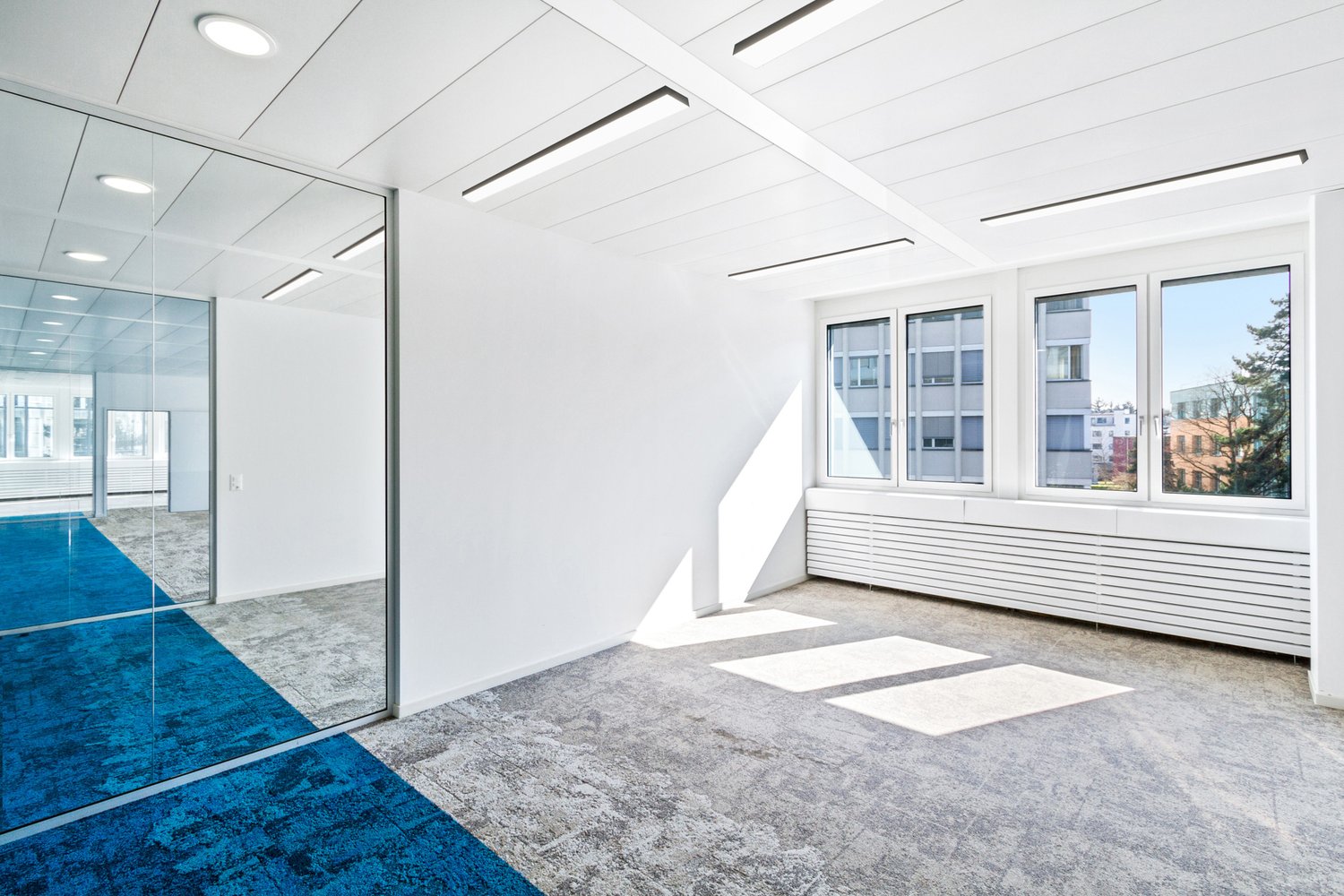 1005m² office