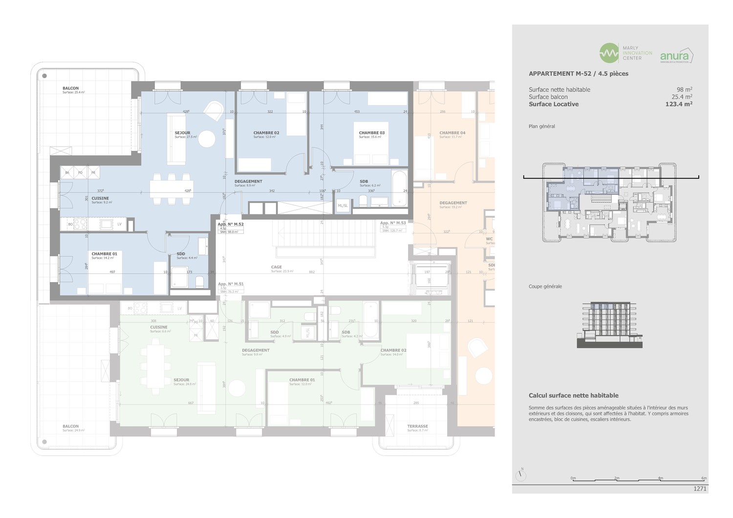 4 ½ rooms apartment