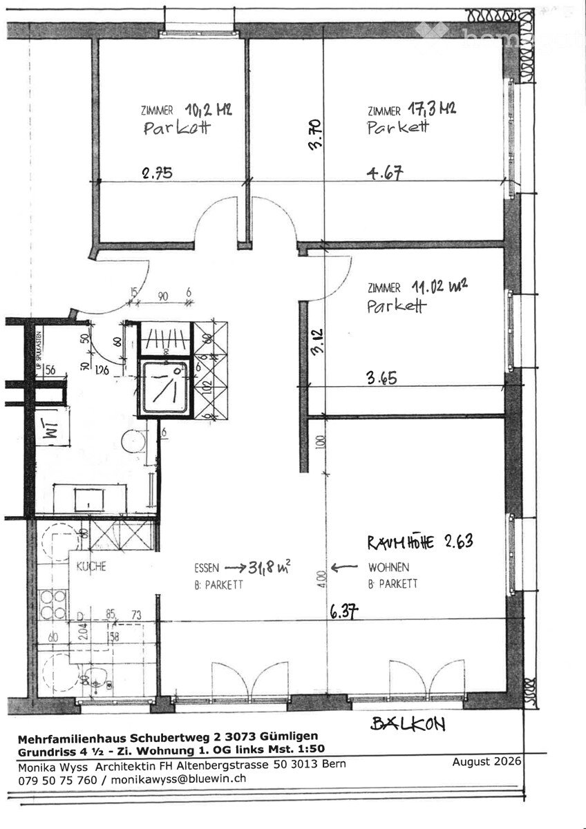 Appartamento di 4 ½ locali
