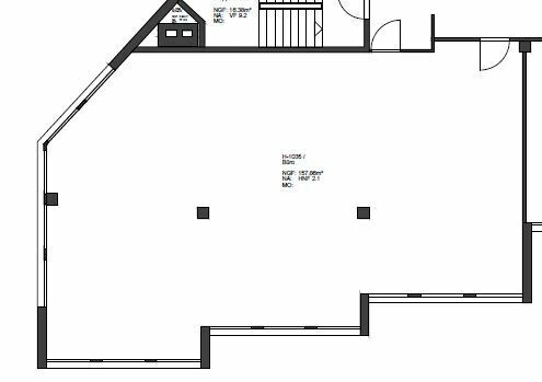 158m² ufficio