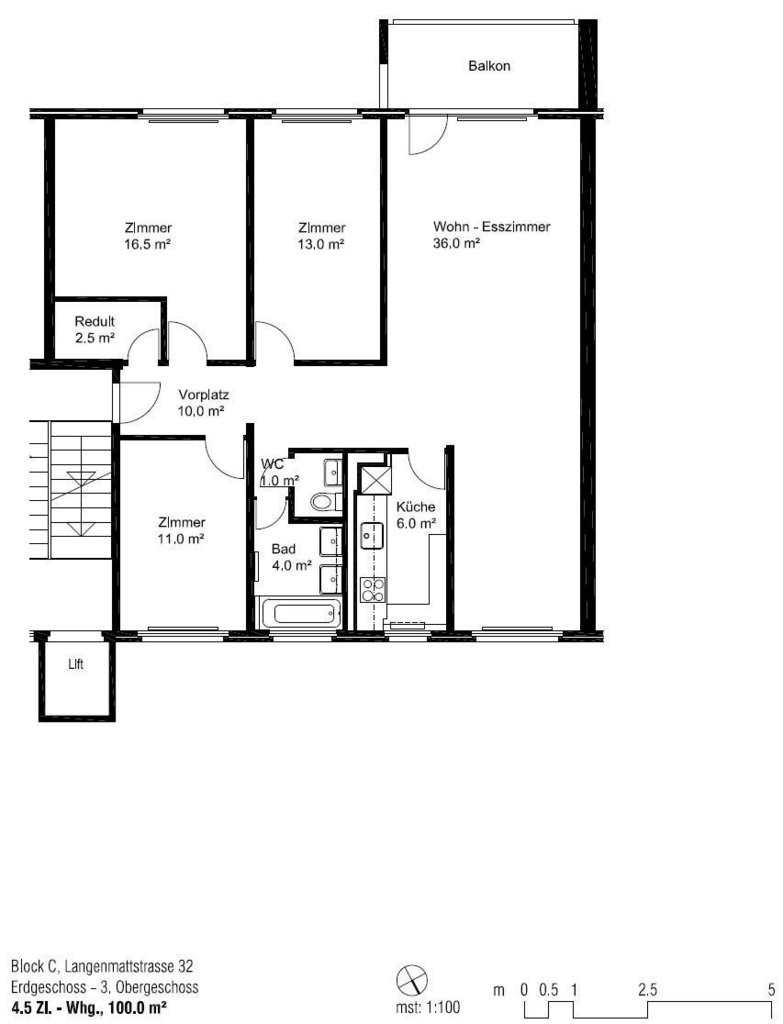 Appartement de 4 ½ pièces