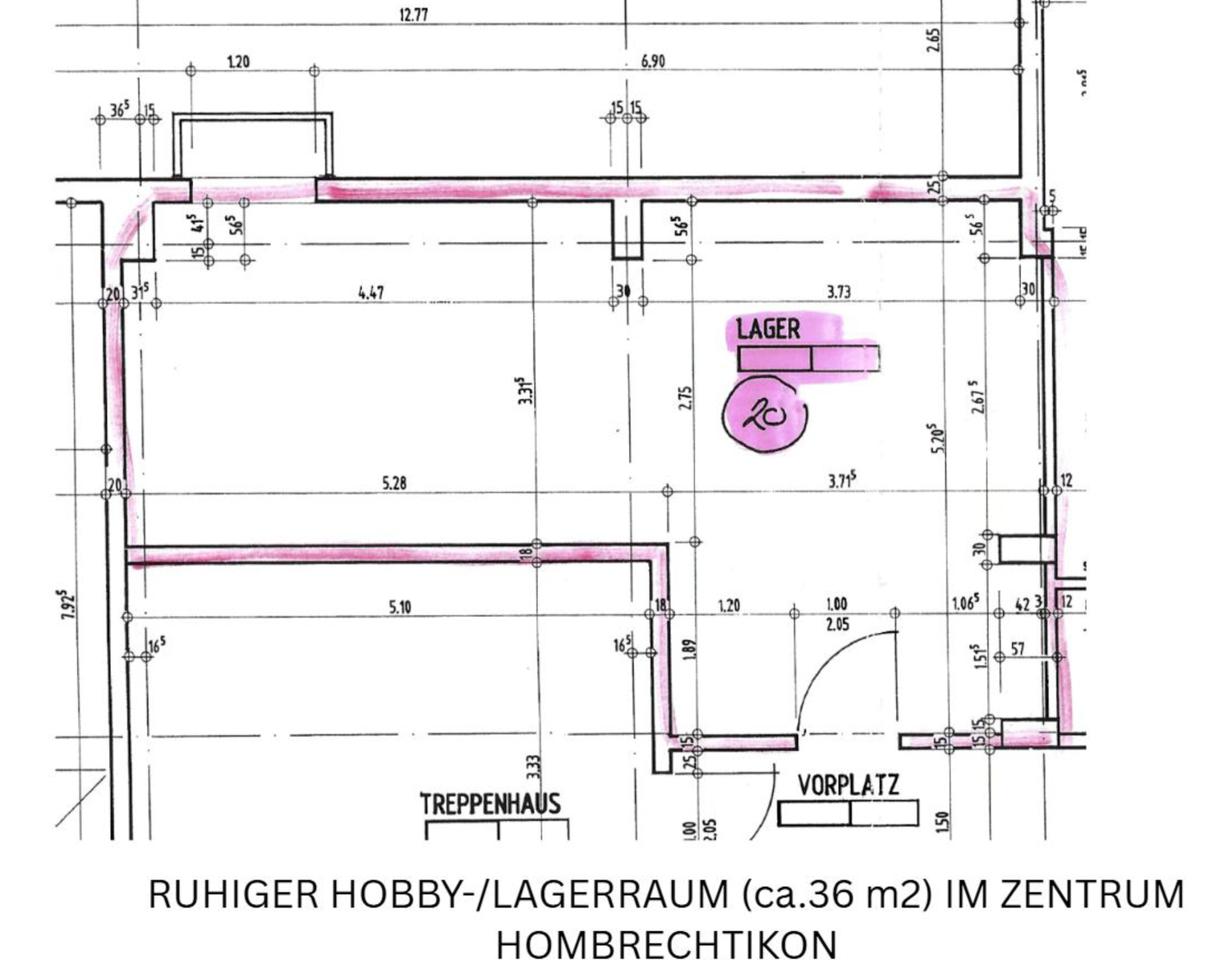 36m² stanza hobby