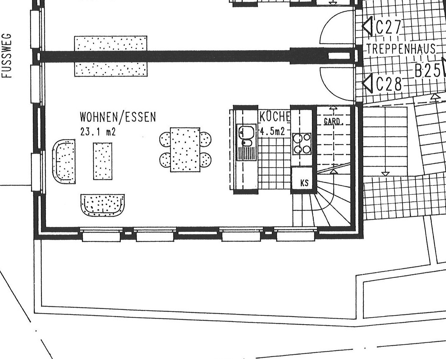 2 ½ rooms duplex