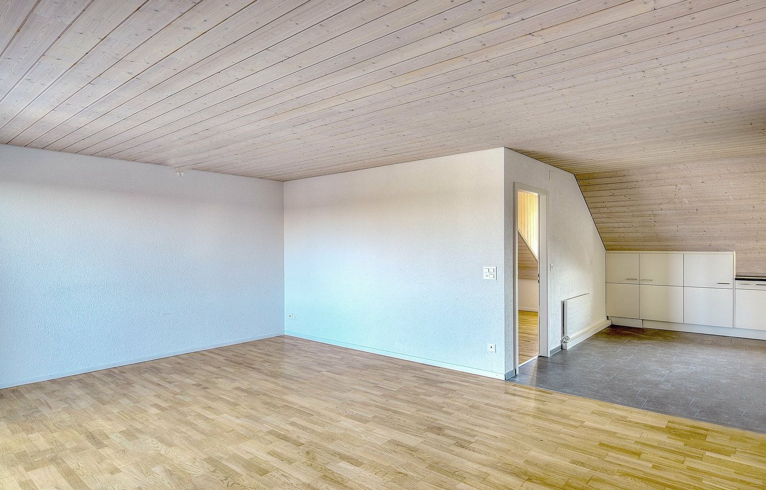 3 ½ locali appartamento in mansarda