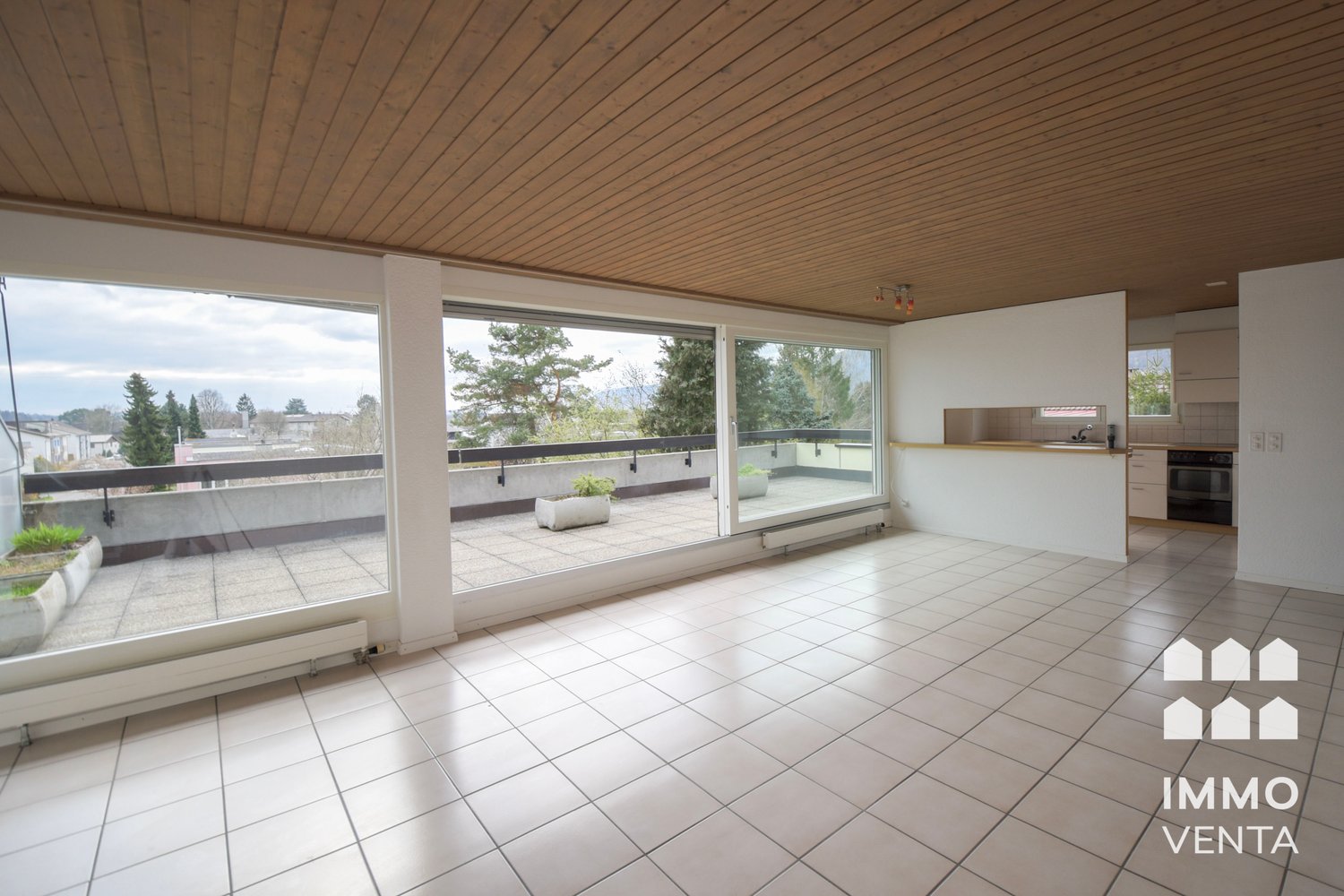 Appartement mansardé de 3 pièces