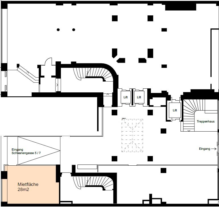 28m² shop