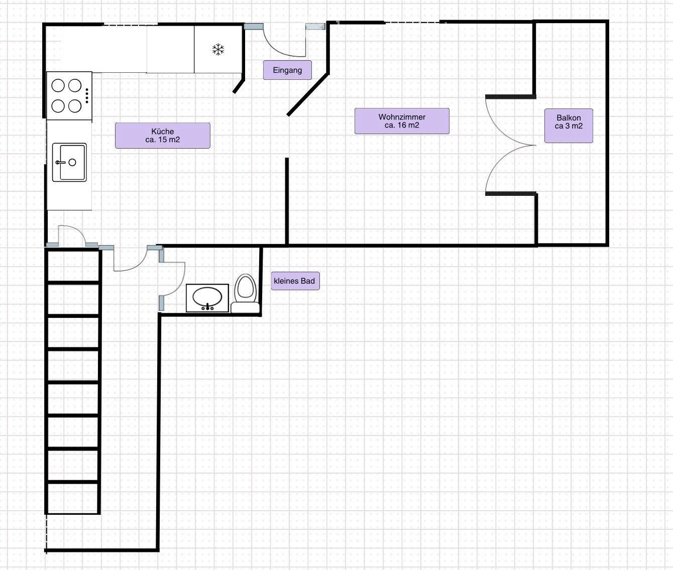 4 ½ rooms apartment