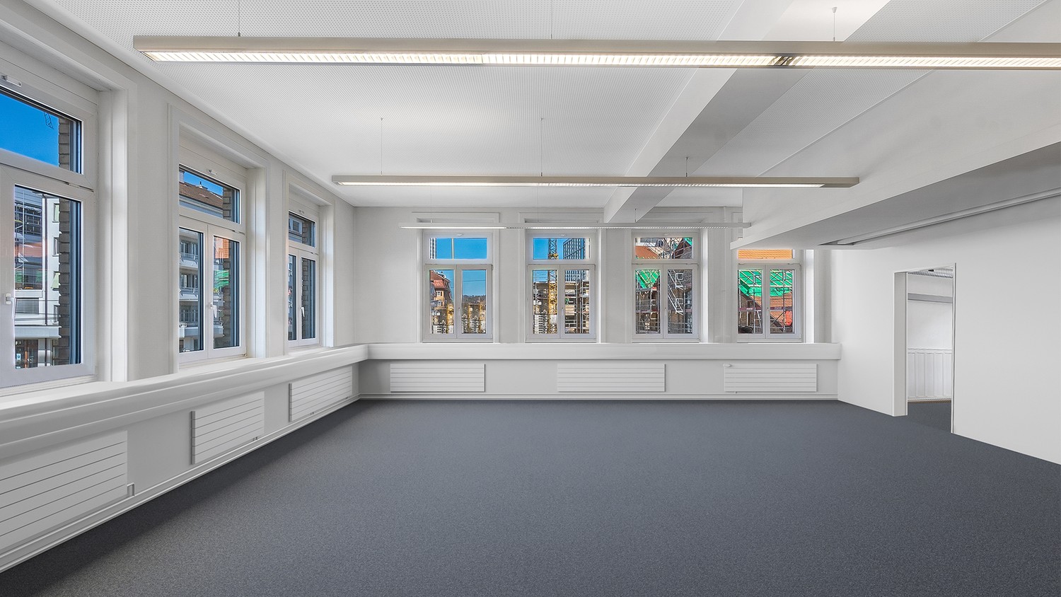 417m² office