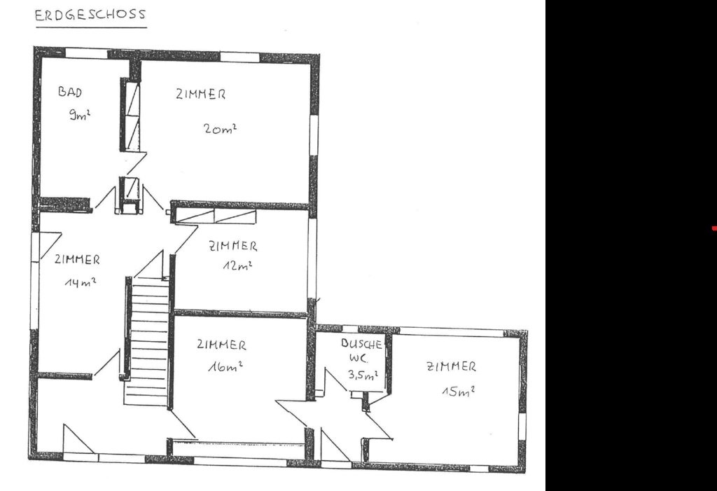 9 ½ rooms single house