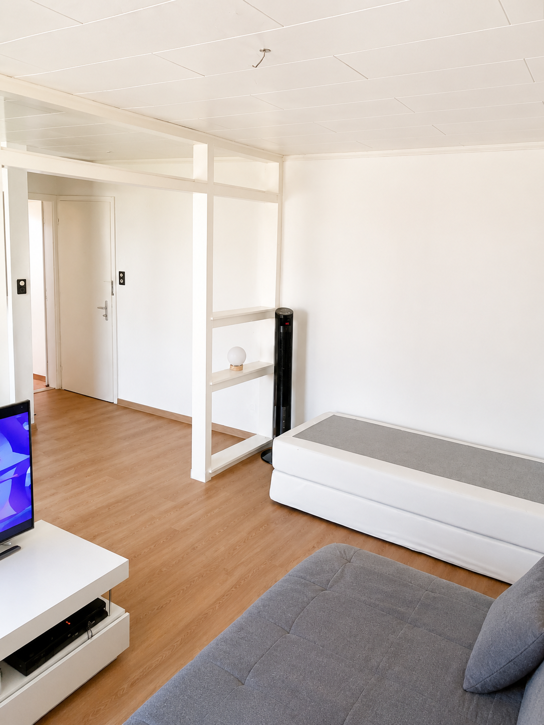 2 rooms roof flat