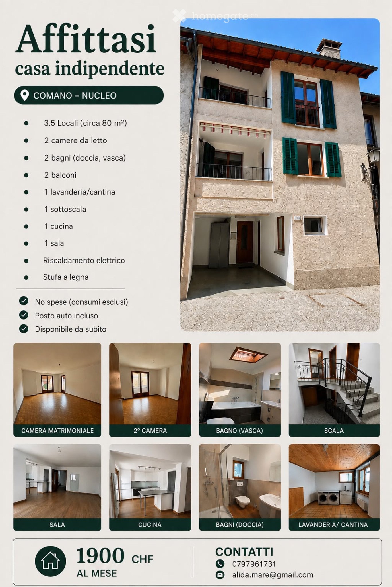 3 ½ rooms single house