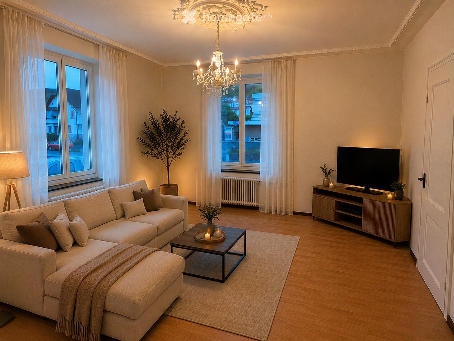 3 rooms apartment