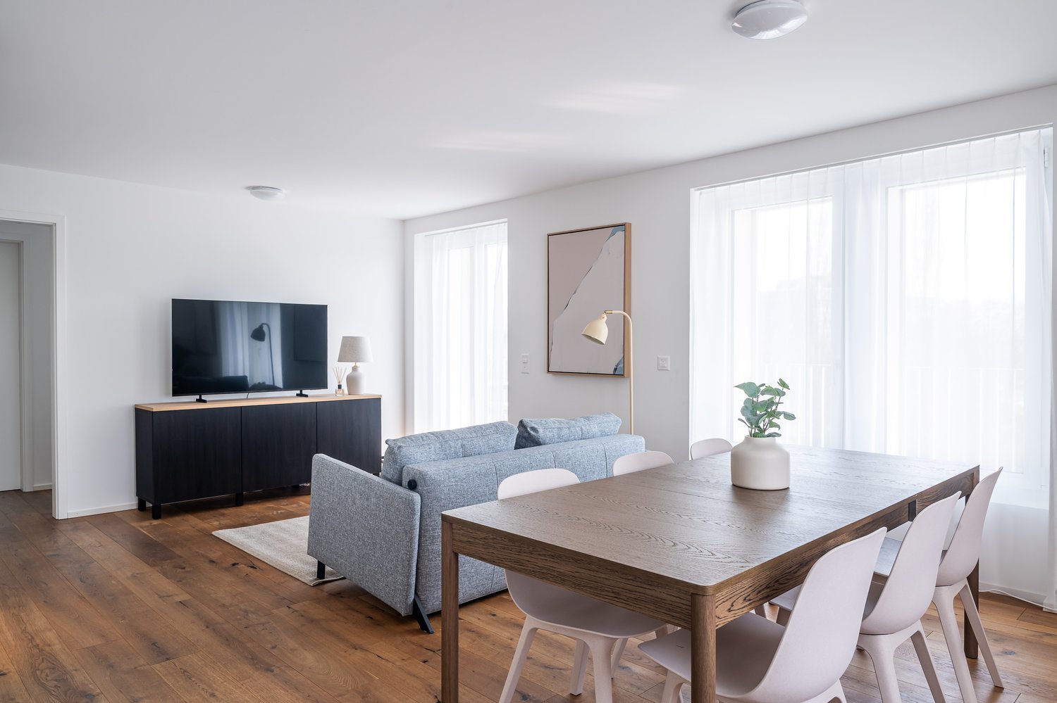 2 ½ pièces appartement meublé