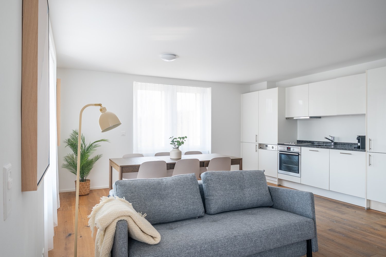 2 ½ pièces appartement meublé