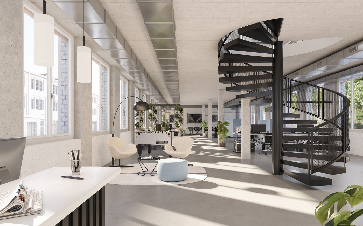 299m² de bureaux