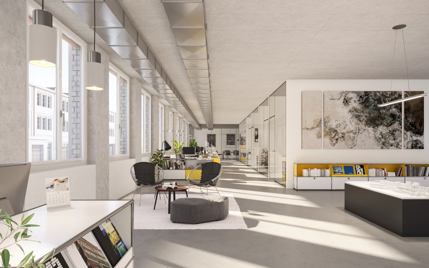 299m² de bureaux