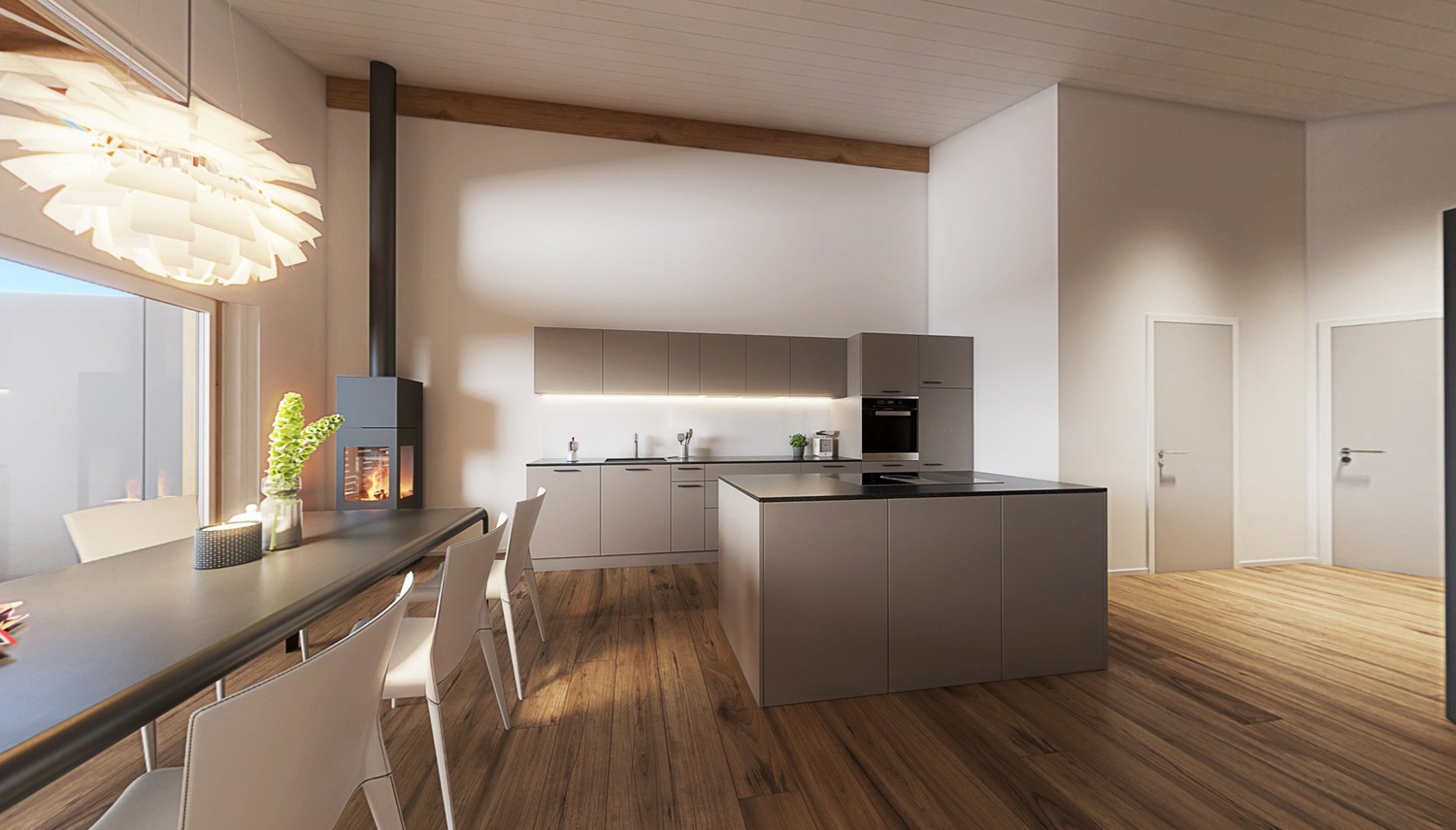 4 ½ pièces appartement au dernier étage