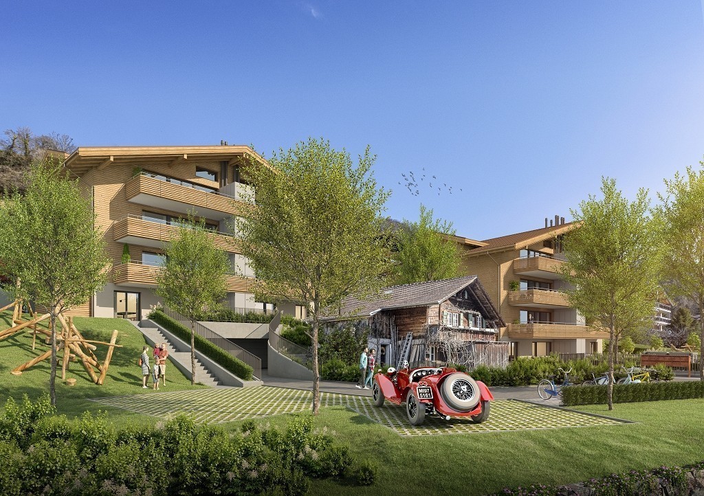 4 ½ pièces appartement au dernier étage