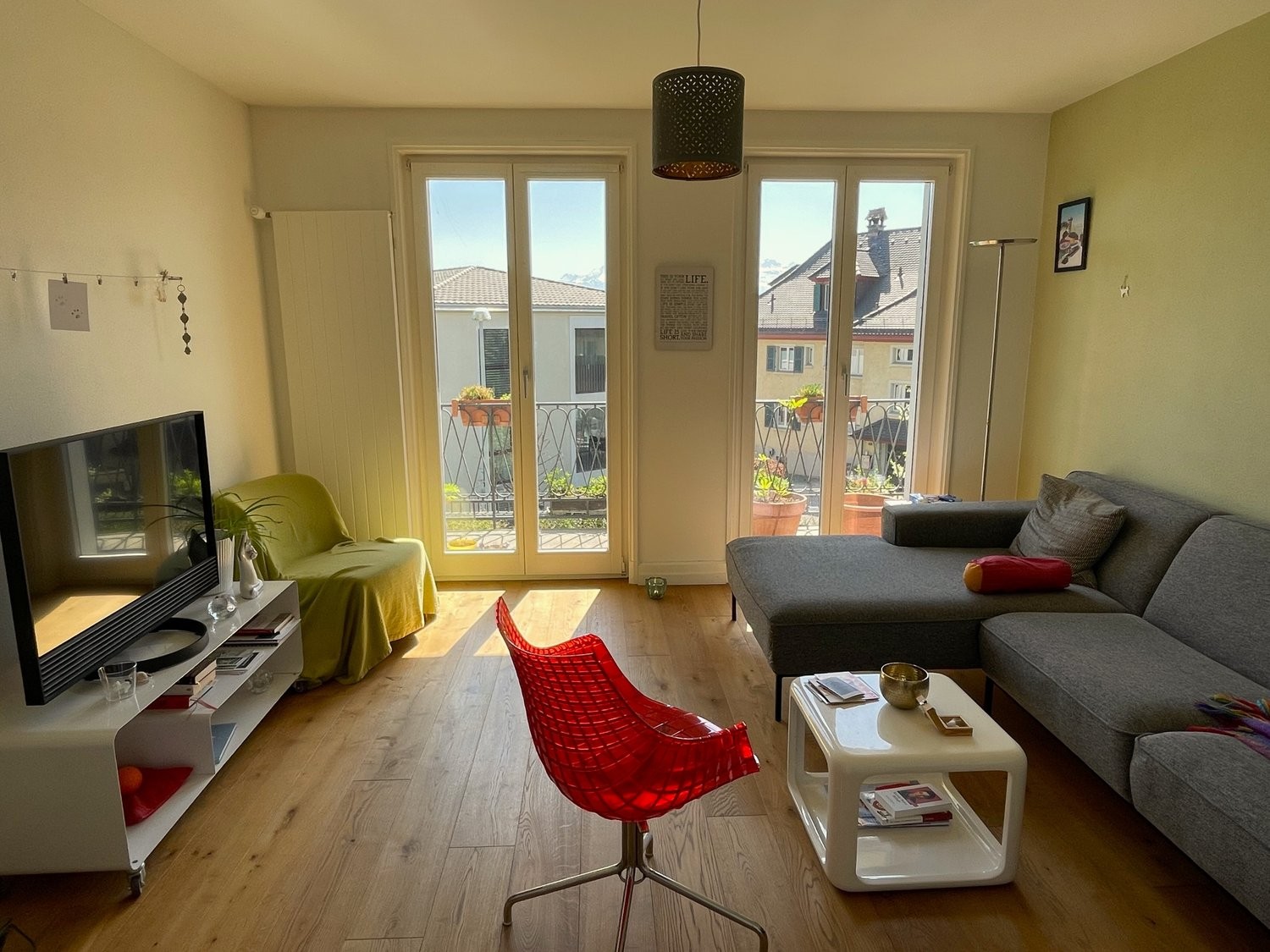 4 rooms furnished flat