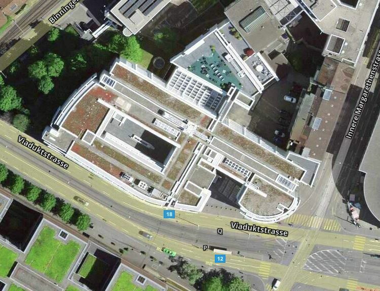 700m² office