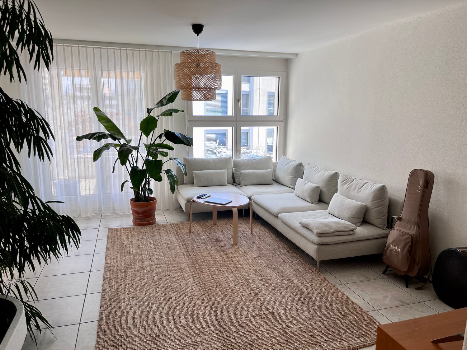 3 ½ rooms furnished flat