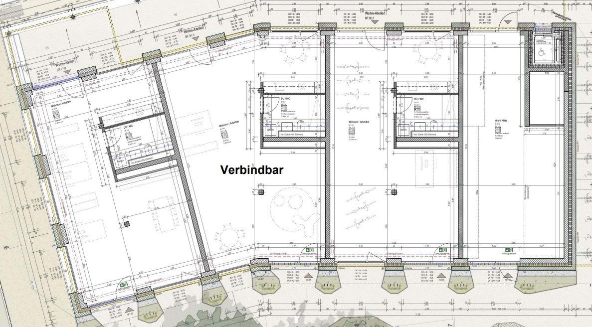 80m² commercial