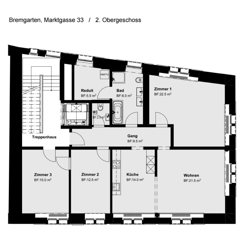 Appartamento di 4 ½ rooms