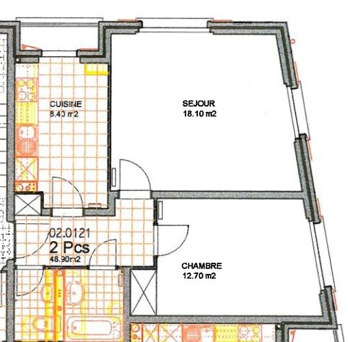 2 ½ Zimmer Wohnung