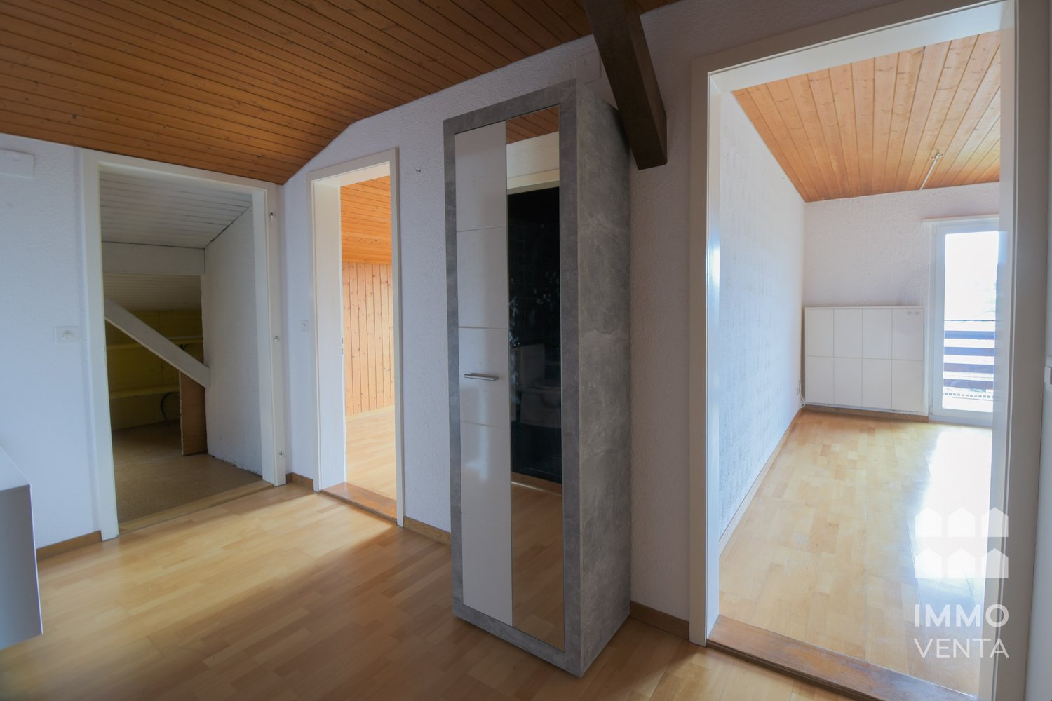 Appartement mansardé de 2 ½ pièces