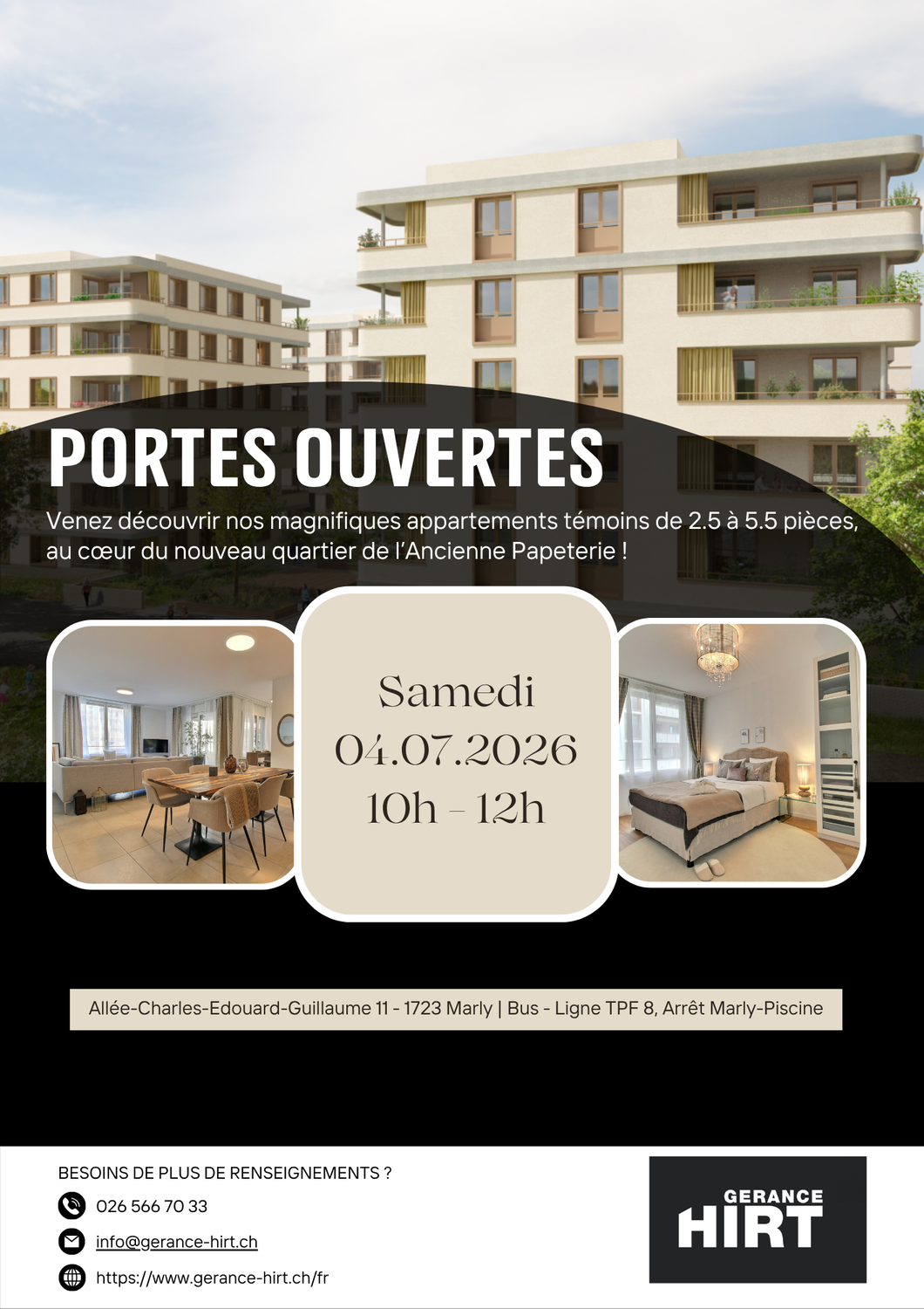 2 ½ rooms apartment