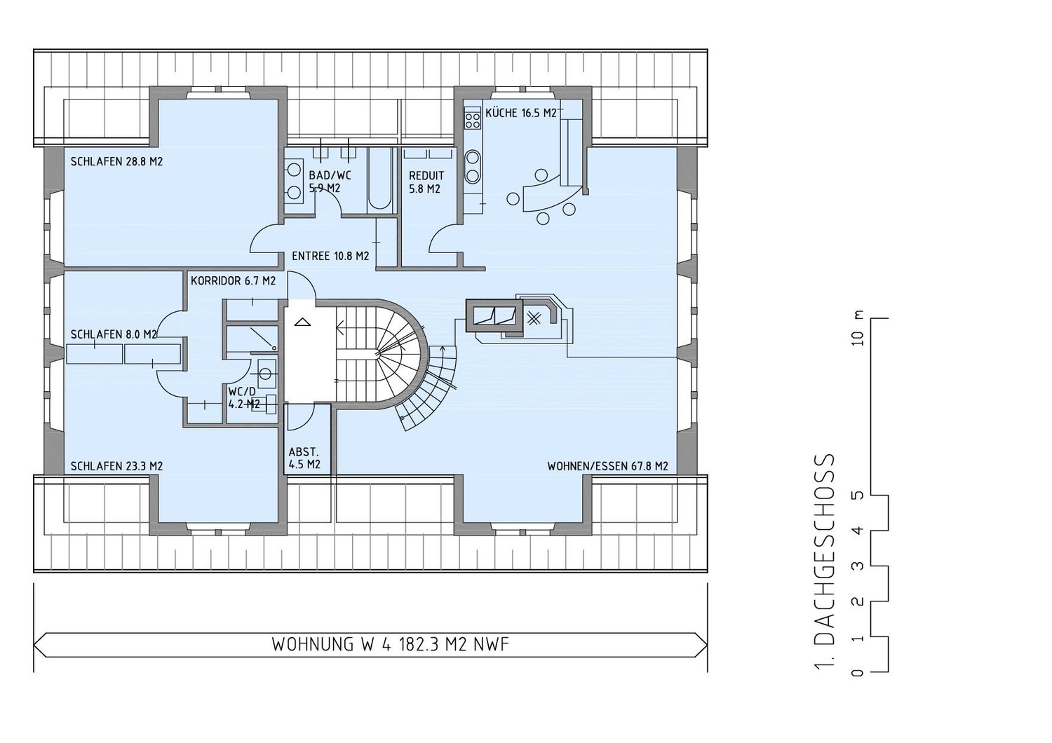 6 ½ rooms apartment