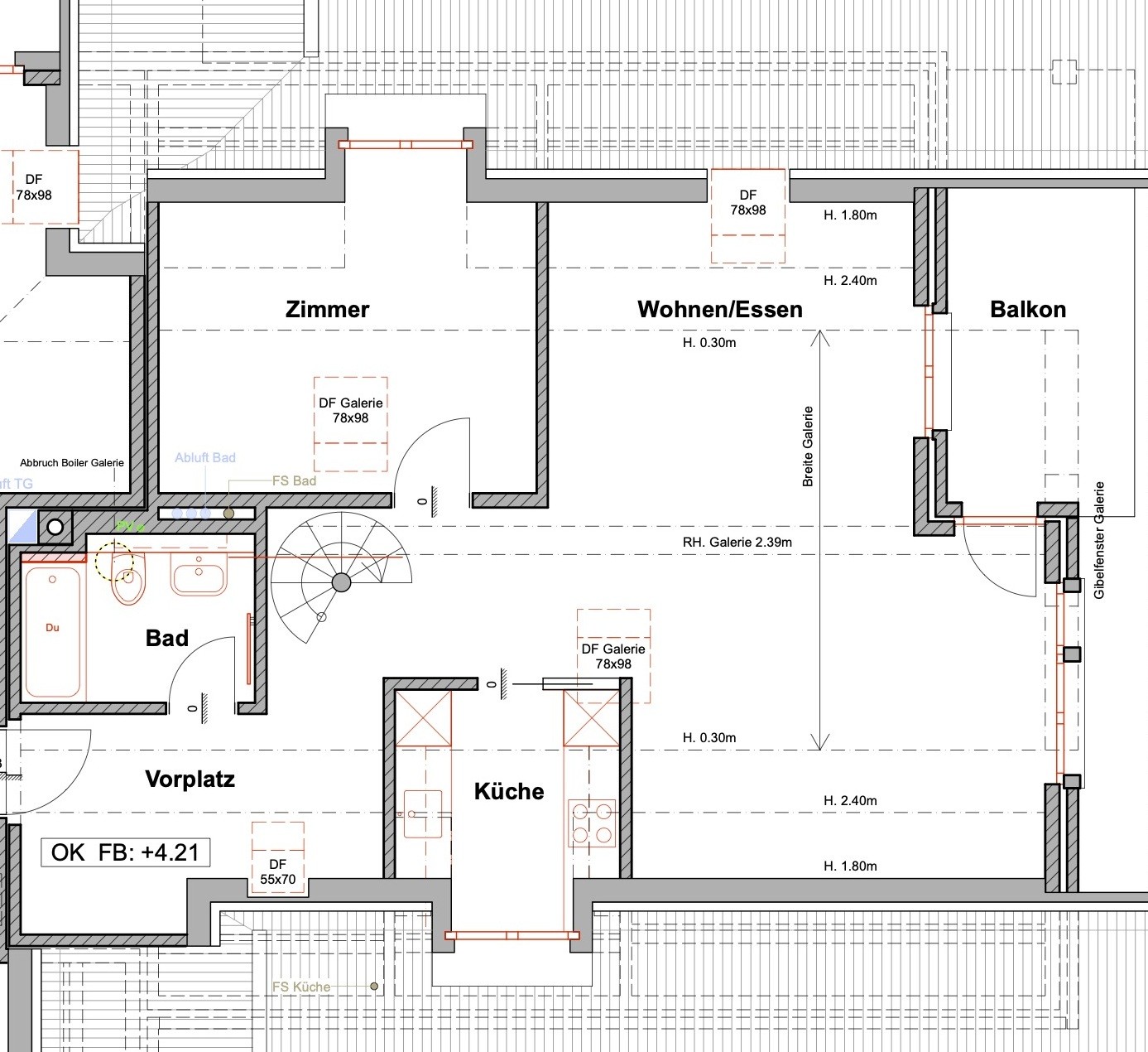 Appartement de 3 ½ pièces