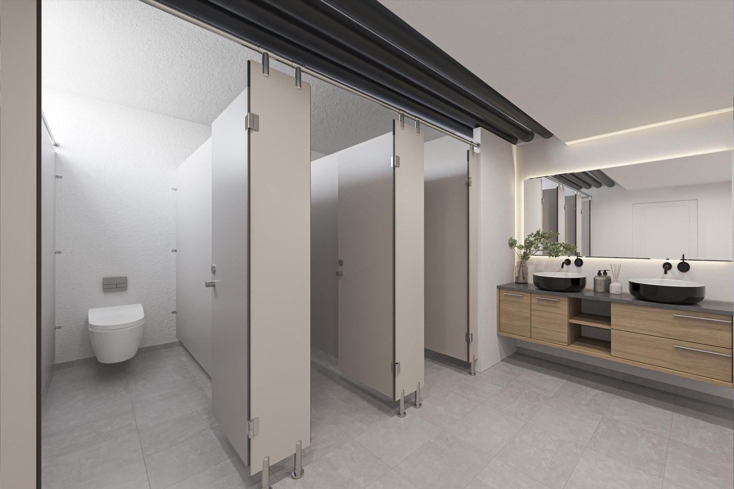 275m² office