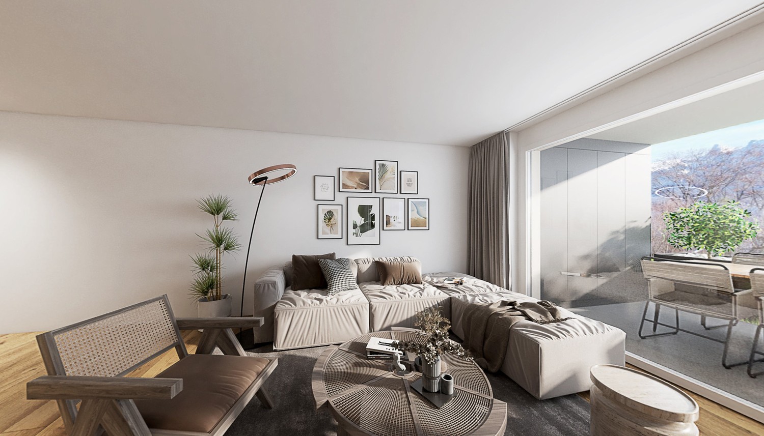 3 ½ pièces appartement