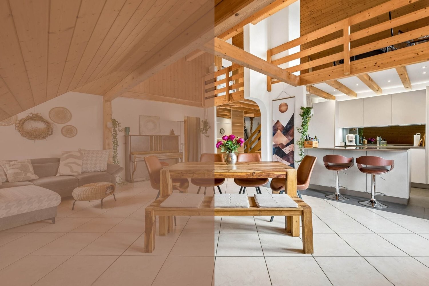 5 pièces duplex