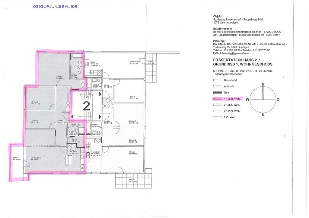 4 ½ rooms apartment